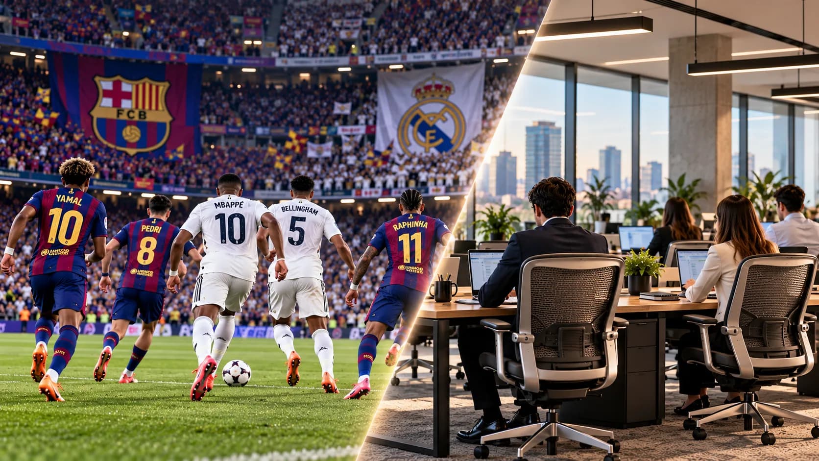 Real Madrid – FC Barcelone : le Classico se gagne sur le terrain, mais la performance commence bien avant !